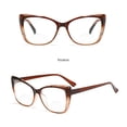 thumbnail image 2 of 3 Pairs Bifocal Reading Glasses Cat Eye Square Womens Sexy Readers, 2 of 2