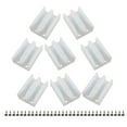 thumbnail image 2 of Shower Door Guide White Plastic for Sliding Doors 8Pack, 2 of 9