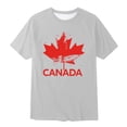 thumbnail image 5 of T-shirt Canada Filles Feuille d'Érable Canadienne Graphique Col Rond Manches Courtes Tee Enfants Fête du Canada 1st July Patriotic Feuille d'Érable Décontracté Filles Fierté du Canada Haut Graphique Décontracté, 5 of 5