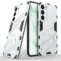 for Samsung S23 Case, Military Grade Hard Rugged Cover Heavy Duty Armor for Galaxy S23 6.1 inch 2023 Phone Cases with Kickstand Holder Shockproof & Support Car Magnetic Mount, Silver