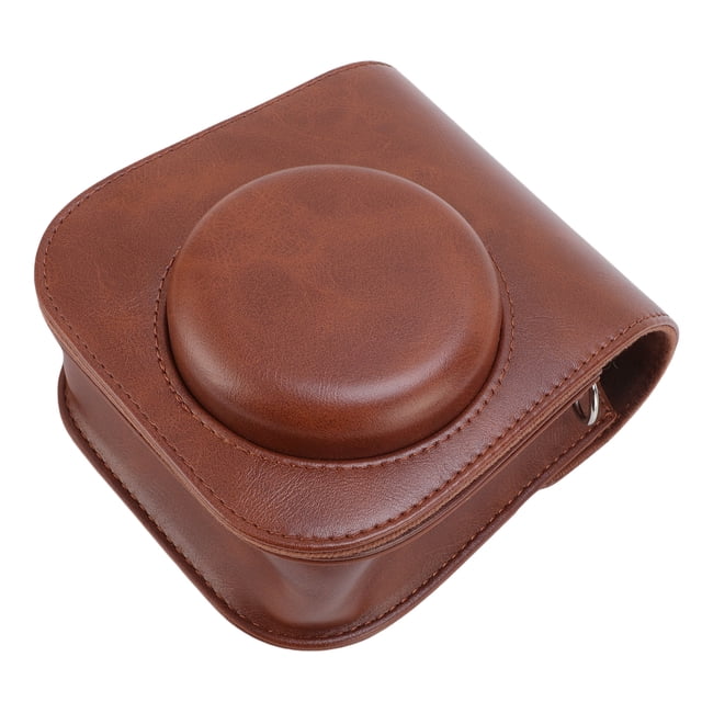 Étui de Protection pour Appareil Photo Mini12 Mini11, Sac de Rangement en Cuir PU avec Sangle Amovible et Réglable