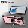 thumbnail image 3 of AIMTYD Huawei P30 Lite Case, Durable TPU & PC Shockproof Armor Protective Cover for Huawei P30 Lite Case with Screen Protector, Metal Ring Kickstand Phone Case for Huawei P30 Lite 6.15" (Dark Green), 3 of 7