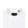 thumbnail image 7 of sogami Long Sleeve Banded Collar Dress Shirts for Men Mandarin Collar Shirt, 7 of 7