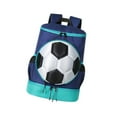 thumbnail image 3 of Milaget Football Backpack Sport Game Ball Storage Bag for Tennis Football Rugby Ball B, 3 of 9