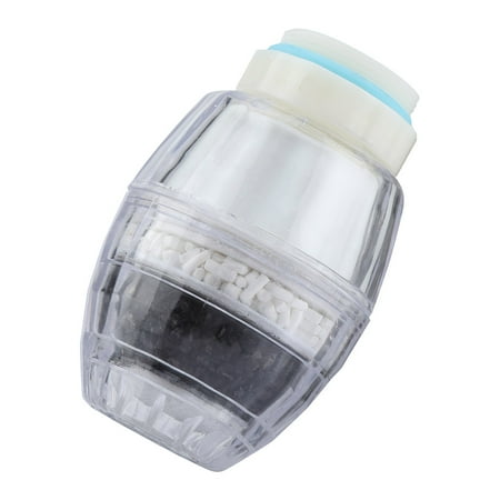 

Tap Filter Healthy Activated Carbon Filter Water Faucet Water Saving Tap Home Kitchen White