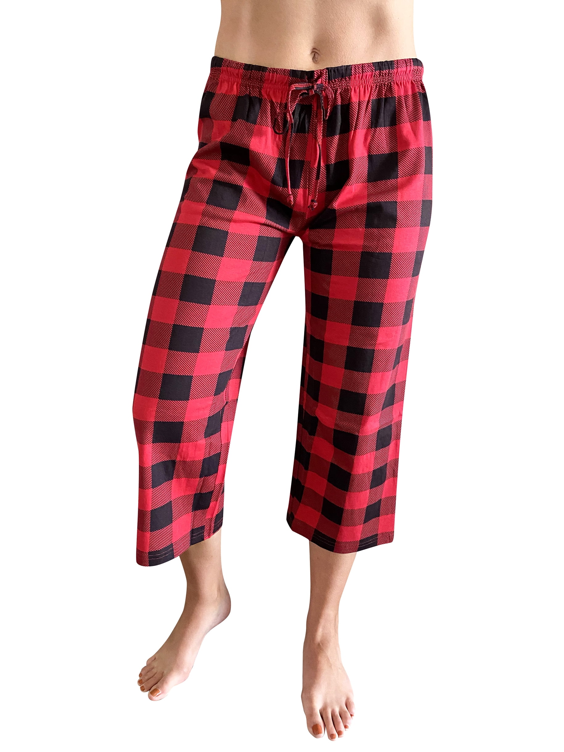 Just Love 100% Cotton Women Pajama Capri Pants Sleepwear 