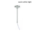 thumbnail image 4 of Advancent Modelo de lámpara de vía férrea, micropaisaje para exteriores, 1:87, poste de luz LED de Metal, decoración de jardín, luz de pista en Artesanía Verde (blanco cálido) Advancent HA066876-06, 4 of 6