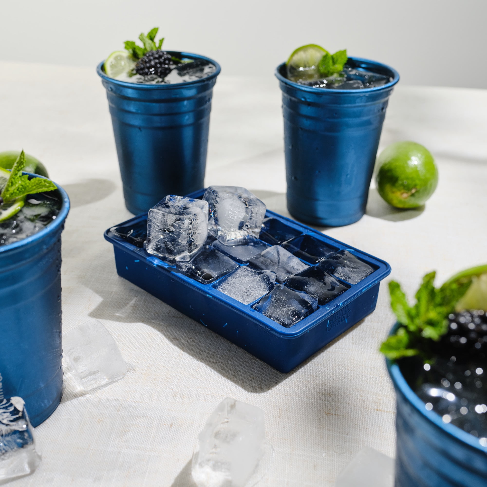 Thyme & Table 4-Pack 17 oz Blue Party Cups