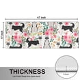 thumbnail image 5 of Kitchen Rugs Sets Of 2,Husky Dog Flower Floral Anti Fatigue Kitchen Mat Rugs Non Slip Washable,Decorative Kitchen Floor Mats for Kitchen,Sink,Laundry,17"X47", 5 of 5