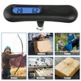 thumbnail image 6 of Ueasy Archery Bow Scale 110 lbs/50kg Hanging Handheld Scale Multifunctional Digital Tune Scale Peak Weight/Hold Weight with Clear LCD Display (Black), 6 of 10