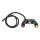 thumbnail image 5 of Interruptor de control de manillar para motocicleta 5 en 1, triciclo eléctrico, bocina de 5 colores, interruptor de manillar para faro, accesorios universales, 5 of 14