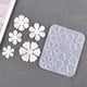 thumbnail image 4 of Molde de Silicona de Resina de Flores 5 Cavidades perfecl, 4 of 7