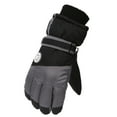 thumbnail image 4 of ShomPort Girls Boys Gloves Kids' Winter Ski Snowboard Gloves Warm Fleece Lined Windproof Snow Gloves, 4 of 7