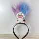 thumbnail image 1 of Cabeza de muñeca divertida, diadema decorativa con clip para el pelo, flequillo, lavado de cara, accesorios para el cabello, diadema para el cabello, 1 of 2