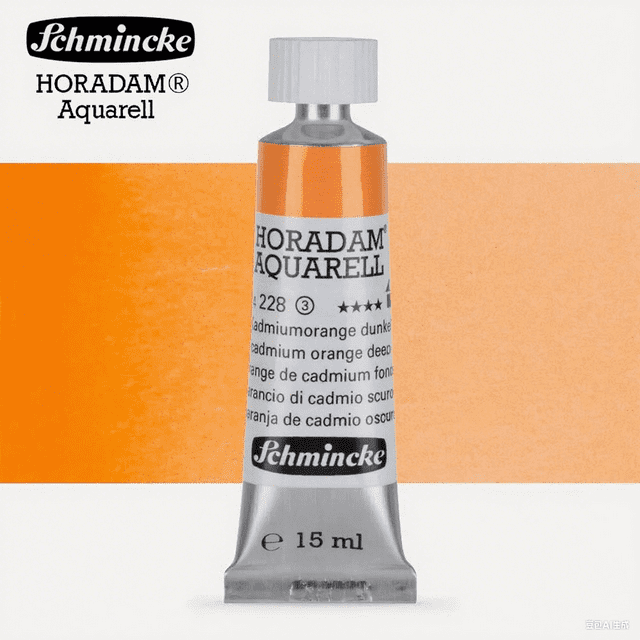 Schmincke - Set de Acuarelas HORADAM AQUARELL | Tubos de 15 ml, Pinturas para Artistas, Aficionados y Estudiantes, Materiales de Arte, Serie 228