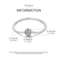 thumbnail image 5 of MULA European 925 Sterling Silver Snake Bracelet Love Clasp Chain for Charms Women Jewelry, 5 of 6
