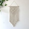 thumbnail image 5 of Juego de 2 piezas de macramé para colgar en la pared, decoración de la pared del hogar, tapiz de pared tejido a mano, decoración para sala de estar y dormitorio, 33*68CM,35*72CM, 5 of 5