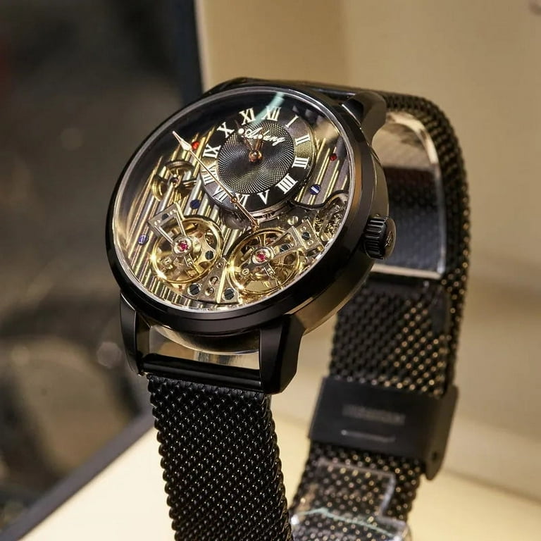AILANG AAA Quality Watch Expensive Double Tourbillon Switzerland Watches Top Luxury Brand Men s Automatic Mechanical Watch Men Walmart