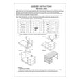 thumbnail image 4 of ACME Gorden 3-Drawer Wooden Writing Desk in Weathered Oak and Antique Silver, 4 of 5