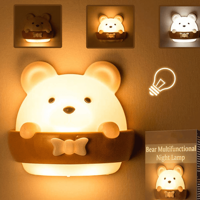 Luz de noche para bebé, luz de noche para dormitorio, luz de noche portátil para niños, luz de noche portátil con carga USB y luz amarilla para leer, dormir y relajarse, luz de noche para bebé para do