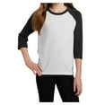 thumbnail image 3 of Mafoose Male Raglan Tee Little Boys T-Shirts White/ Jet Black M, 3 of 7