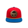 thumbnail image 2 of DC Wonder Woman gorra visera plana de algodon roja azul ajustable mujer, 2 of 4