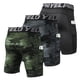 thumbnail image 4 of Paquete de 3 pantalones cortos deportivos para hombre, ropa interior de entrenamiento activo con bolsillo, 4 of 7