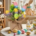 thumbnail image 1 of Dvkptbk Décorations de Table en Pot en Forme d'Oeuf de Pâques, Simulation de Fête, Pot de Fleurs en Forme d'Oeuf de Pâques Tacheté, Ornements de Jardin, Décorations de Pâques, 1 of 9