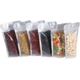 thumbnail image 2 of Czcpp-10 0 PACK Sacs Mylar à Fermeture Éclair 4 x 6 Pouces Sacs Mylar à Fermeture Éclair Sacs Argentés Transparents Sacs de Stockage Alimentaire Réutilisables Pochette en Aluminium pour Multi-Usage avec Fond à Soufflet (5.5mil Épaisseur), 2 of 4