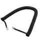 thumbnail image 1 of Black RJ9 Telephone Phone Modem Coil Line Cord Cable 23.6cm Long, 1 of 3
