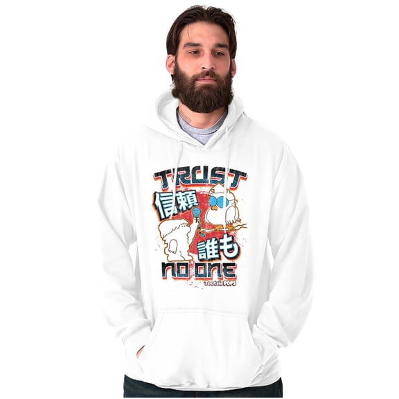 Tootsie Pop Mr Owl Kanji Trust No One Hoodie Sweatshirt Women Men Brisco Brands S