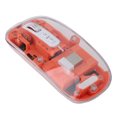 thumbnail image 1 of Ratón Transparente, 2,4G BT1 BT2 Tri Modo USB Recargable Inalámbrico Ratón Con Receptor USB Para Ordenador Portátil, 1 of 7