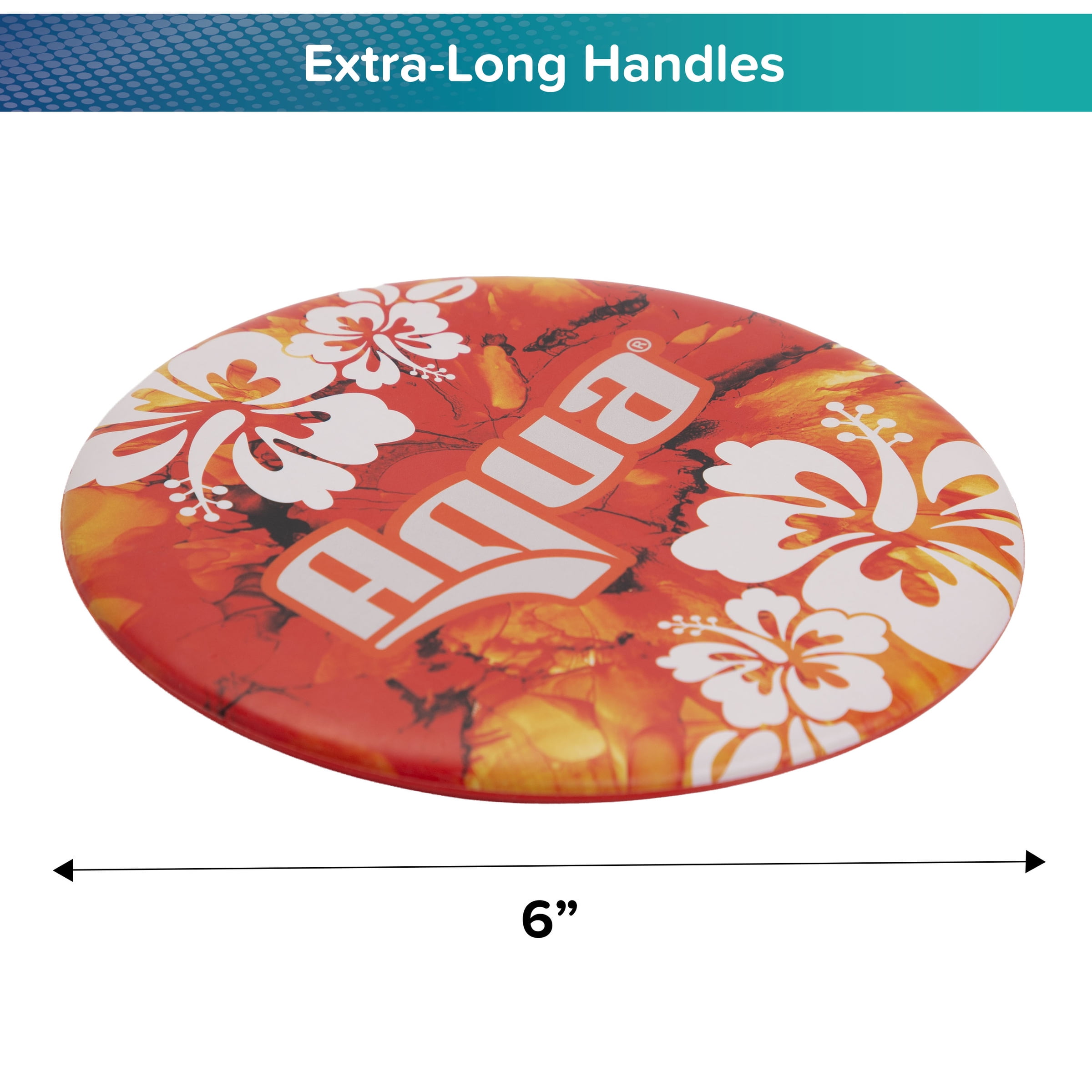 Aqua Leisure 6" Float & Flex Disc – Soft, Floating Silicone Flying Disc for Water & Outdoor Play