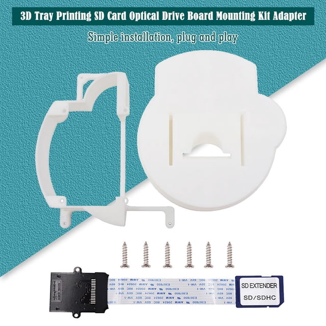 Lector de tarjetas GC Loader Lite SD2SP2 Bandeja impresa en 3D para GameCube (Soporte)