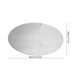 thumbnail image 5 of Motorcycle Oval Number Plate Aluminum 2.5mm Thickness Brushed Finish Rustproof Universal Number Plate Silver, 5 of 5
