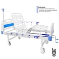 thumbnail image 4 of Cama Hospitalaria Manual Porta Suero Bandeja Comida Colchon, 4 of 7