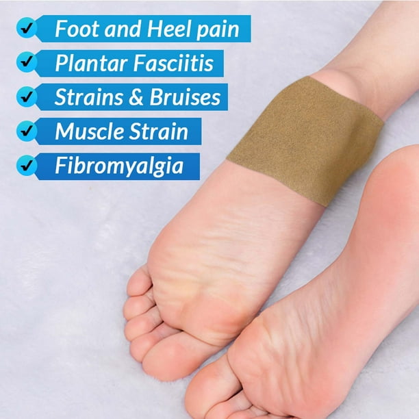 DPTALR Heel Pain Patch, Heel Pain, Plantar Fasciitis,Muscle Strain, Strains&bruises