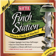 Kaytee Finch Station Sock Feeder (6" Diameter x 21" Tall)