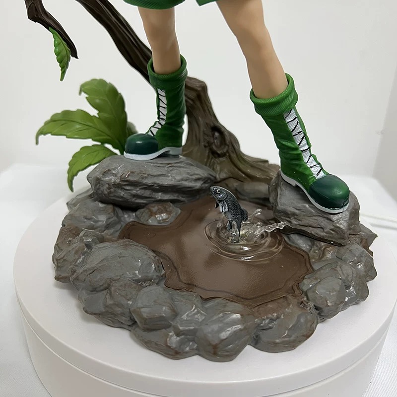 New HUNTER×HUNTER Gon Freecss (Combat Ver) Character Anime Model Statue Action Figures Desktop Ornament Popular Decorations Fan Souvenirs Creative Gift Collectable
