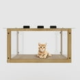 thumbnail image 6 of Zephypaws Cat Window Box,Universal Cat Window Perch Catio with Waterproof Transparent Top Fits Double Hung Frames 24"to 36“ Wide,for Sunbathing, Napping & Nature Viewing, 6 of 6