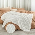 thumbnail image 7 of U by Bedsure White Fleece Queen Blanket for Couch - Super Soft Cozy Blankets for Women, Girls, 90x90 inches, 7 of 7