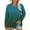 Blackish Green, variant on Plus Size Neck T Shirts Women Long Sleeve Tops Casual Summer Tshirts Loose Fit Tee Light Violet Women Blending Shirts Women's Long Sleeve T-Shirt(XL)