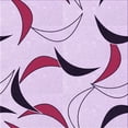 thumbnail image 1 of Ahgly Tapis d'Intérieur Lavable en Machine Carré Transitionnel Orchidée Violet, 7 Pieds Carré, 1 of 7
