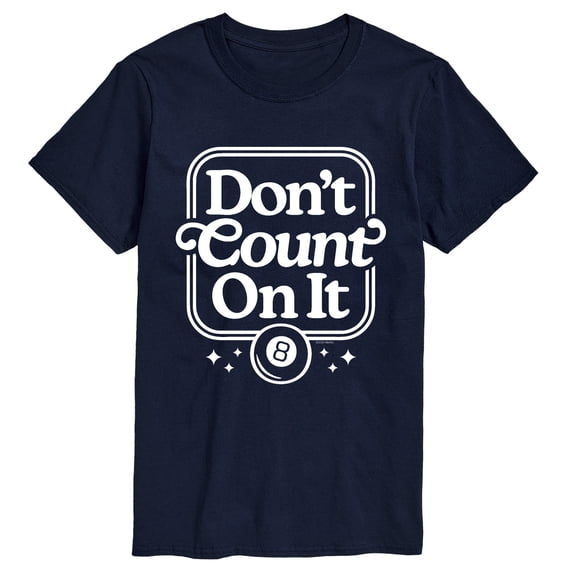 Magic 8 Ball - Don't Count On It - Men's Short Sleeve Graphic T-Shirt