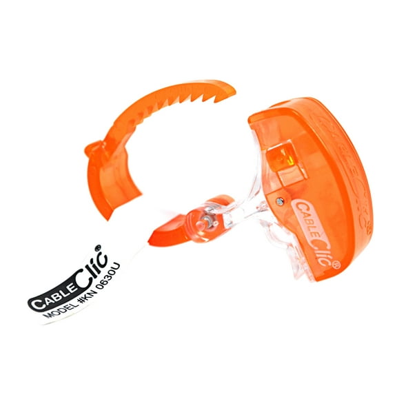 Cable Clic Mini Cable Organizer Orange