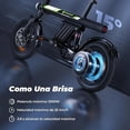 thumbnail image 2 of isinwheel U1 Bicicleta Eléctrica Adulto 750W Pico Motor, 32KM/H Plegable Ebike, 14» Adulto Mini Bicicletas Eléctricas con Smart Uphill, 40KM Largo Alcance, 2 of 6