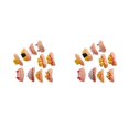 thumbnail image 3 of Inteprter 10 Uds. De feos de Halloween, fiesta divertida, postizos podridos, modelo de dentadura, broma, trucos divertidos, broma Como se muestra 2piezas Inteprter CBP585740, 3 of 5