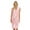 Coral, variant on Sleeveless Duster Housecoat Women Sleepwear (Royal, 3X)