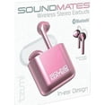 thumbnail image 4 of Tzumi 6290RG Sound Mates Earbuds with Wireless Charging, Rose Gold, 4 of 4