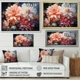 thumbnail image 4 of Designart "Pink Dahlia love expression III" Floral Wall Decor, 4 of 5